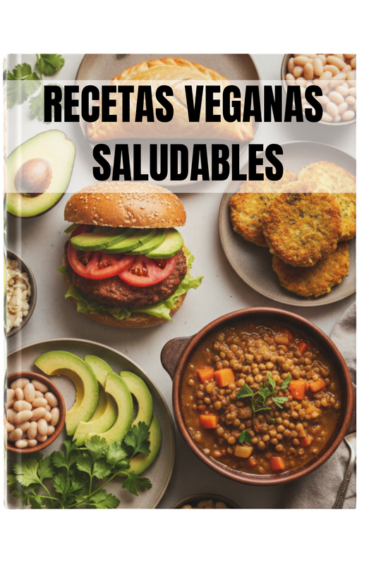RECETARIO VEGANO SALUDABLE 100% ARGENTINO